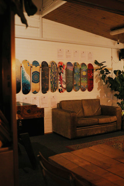 TR7 SKATE DECK ART AUCTION! FINAL EVENT AT STRONG ADOLFOS 16/12/23