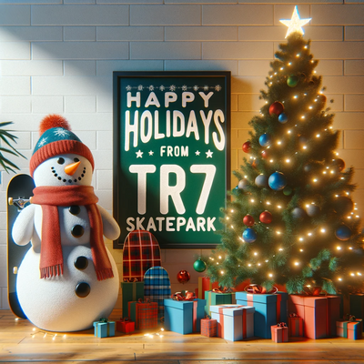 Merry Christmas and a Happy New Year from TR7 Skatepark