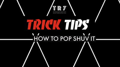 How To Pop Shuvit For Beginners With Harry While - TR7 Skate Trick Tips