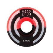 ORBS SPECTERS SOLID WHEELS - 53MM - CORAL/BLACK
