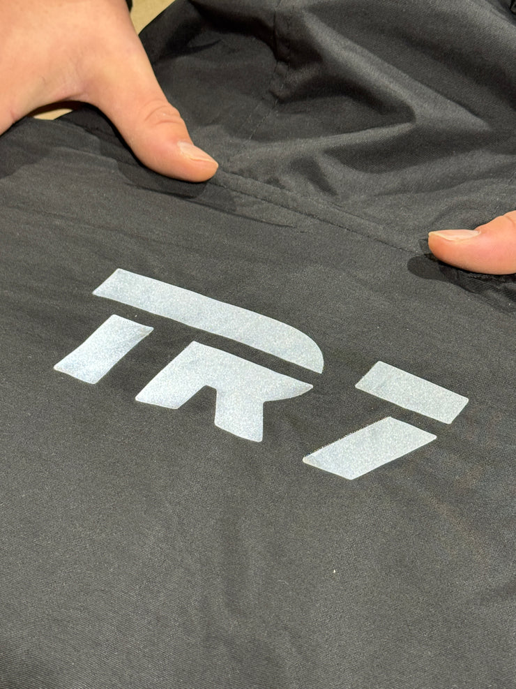 TR7 Black Kernow Waterproof Pullover Jacket