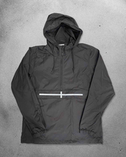 TR7 Black Kernow Waterproof Pullover Jacket