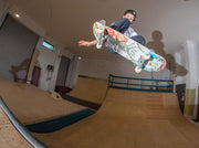 Poster Lukas Skinner frontside ollie