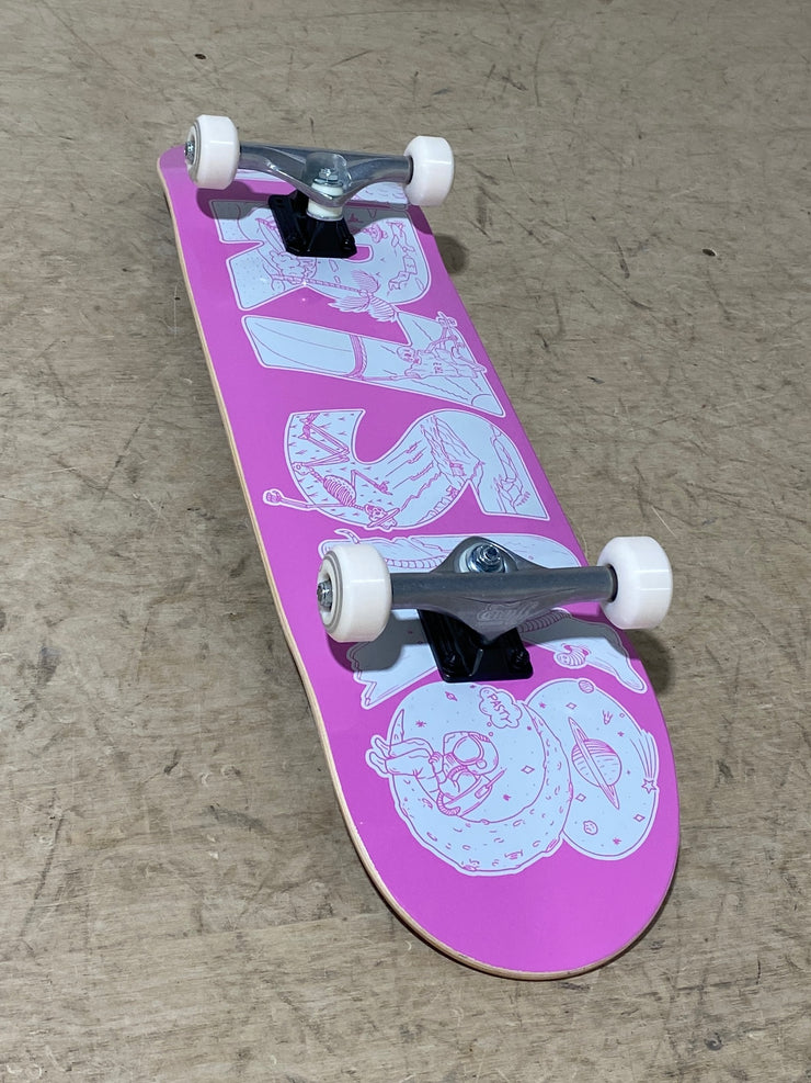 TR7 Kernowfornia Pink 8.25" Complete Skateboard