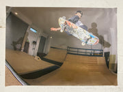 Poster Lukas Skinner frontside ollie