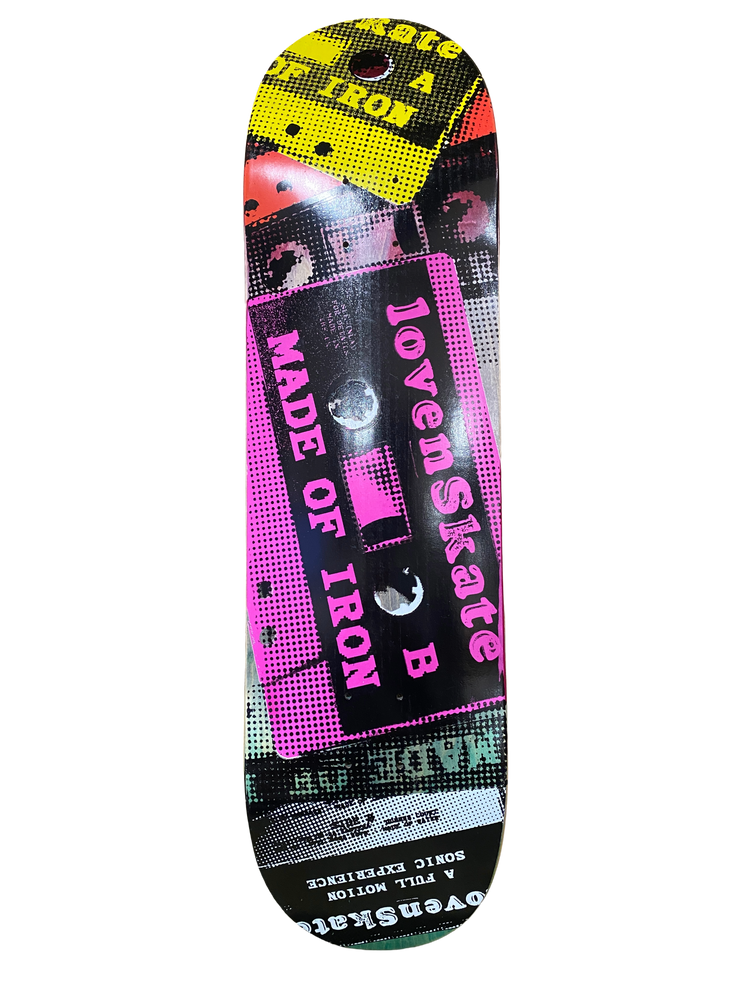 Lovenskate "MADE OF IRON" Skateboard Deck
