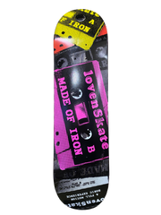 Lovenskate "MADE OF IRON" Skateboard Deck
