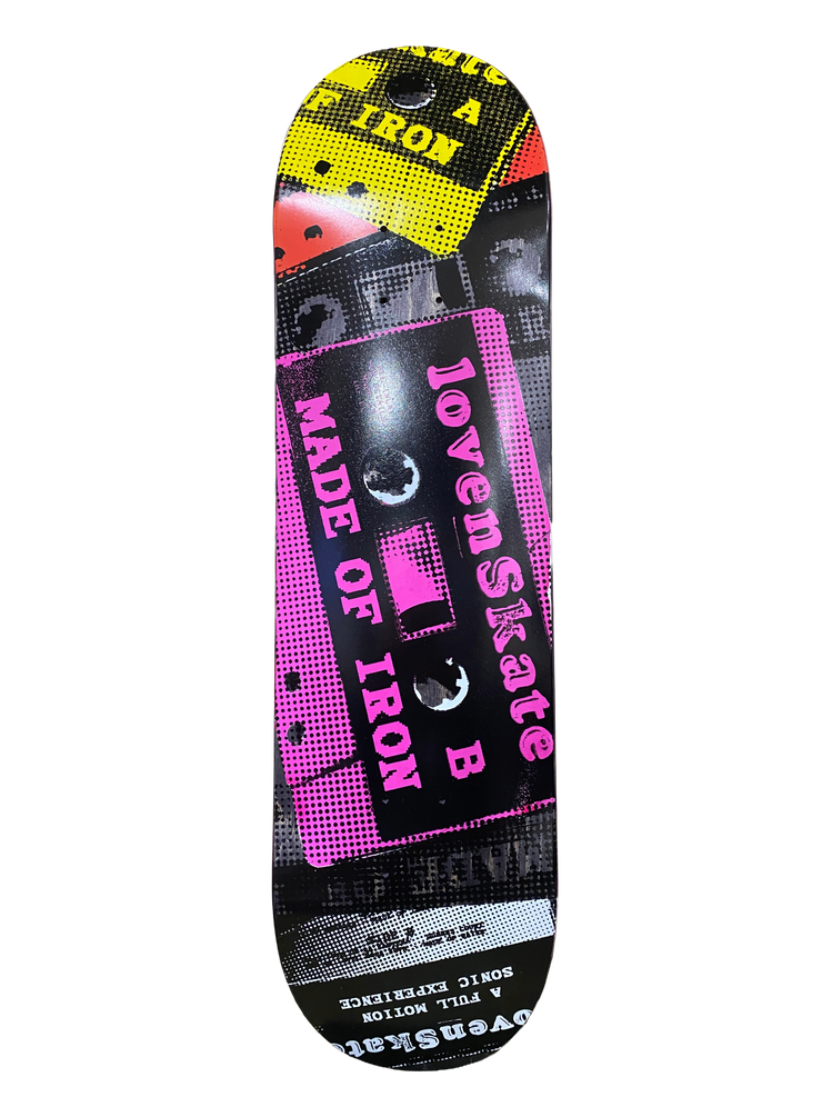 Lovenskate "MADE OF IRON" Skateboard Deck