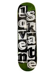 Lovenskate "TEAR LOGO" Skateboard Deck
