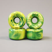 WAYWARD Swirl Formula WHEELS - Green/Yellow 52mm