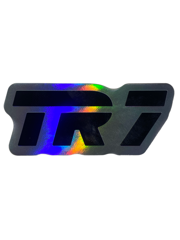 TR7 Skatepark Logo Sticker Shiny