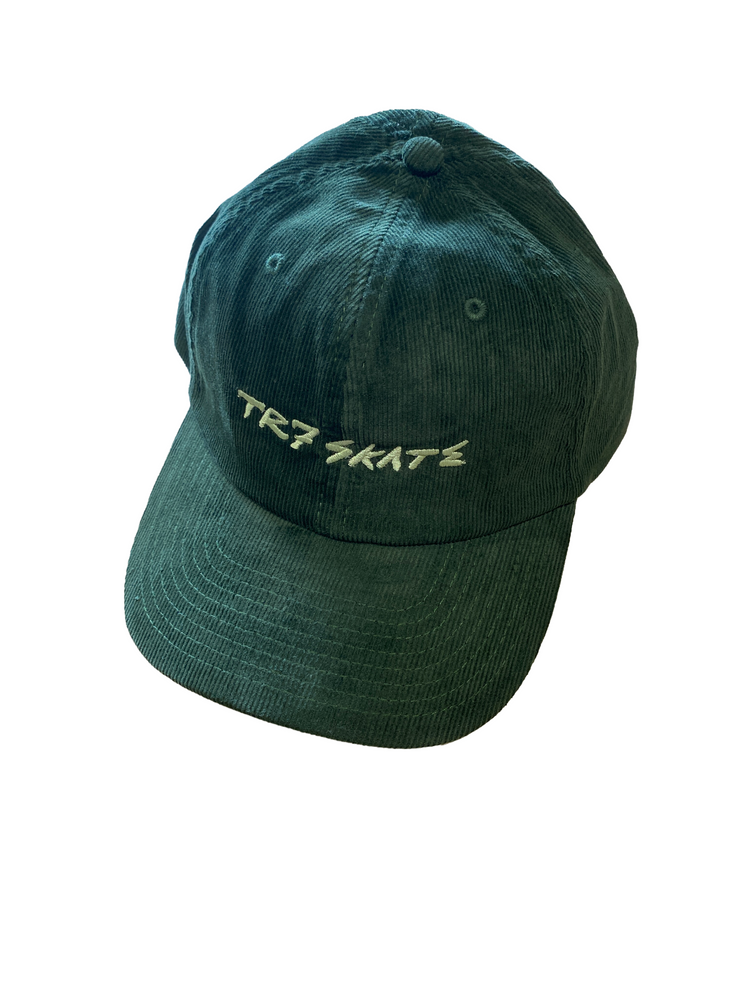 TR7 SKATE Corduroy Cap - Black