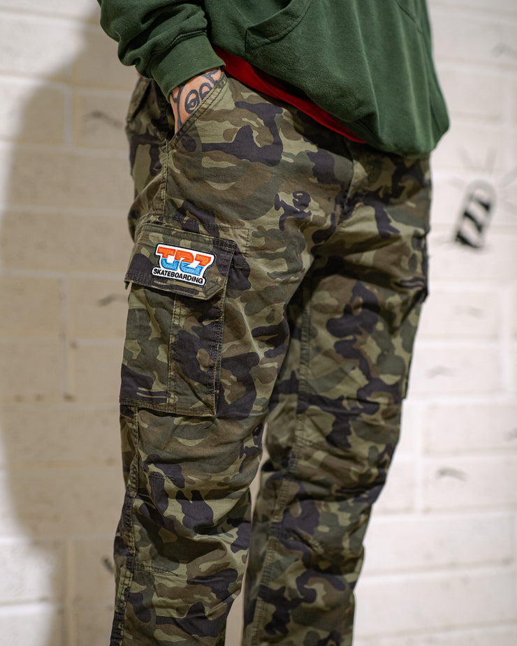TR7 Lowryder Trousers- Camo - TR7 SKATEBOARDING | LOCAL SKATE SHOP & INDOOR SKATEPARK IN NEWQUAY