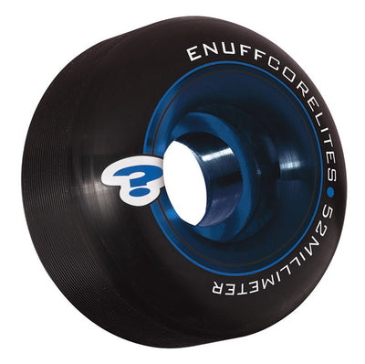 Enuff Corelites Wheels Black 52mm - TR7 SKATEBOARDING | LOCAL SKATE SHOP & INDOOR SKATEPARK IN NEWQUAY