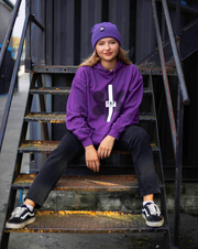TR7 Kernowfornia Classic Purple Hoodie - TR7 SKATEBOARDING | LOCAL SKATE SHOP & INDOOR SKATEPARK IN NEWQUAY