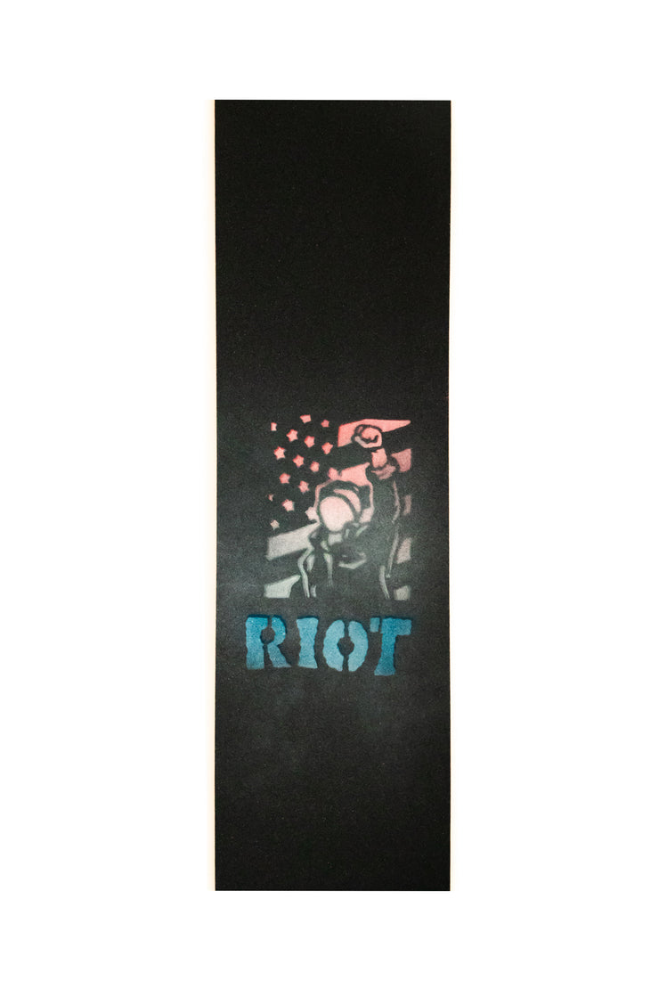 Custom Grip Tape - Riot - TR7 SKATEBOARDING | LOCAL SKATE SHOP & INDOOR SKATEPARK IN NEWQUAY